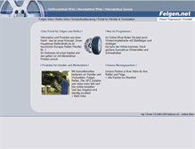 Tablet Screenshot of felgen.net